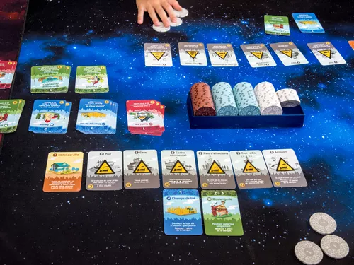 Test de minivilles, début de partie avec l